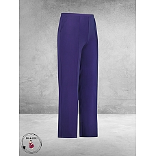 PLUS BASICS Broek/Pants Wide Deep Purple